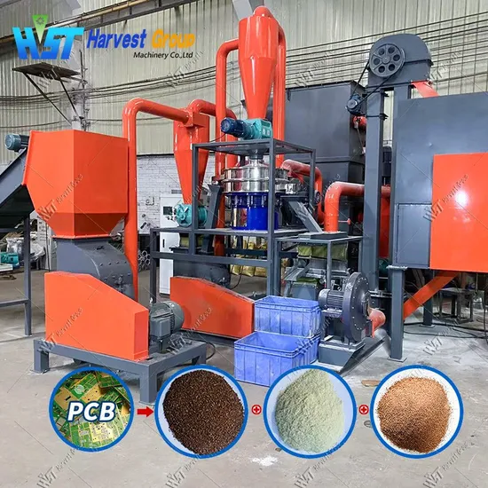 PCB Recycling Machine / Circuit Board Shredder / Electronic Waste Recycling Equipment